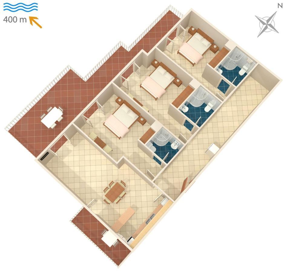 Apartments With A Parking Space Brela, Makarska - 6043 מראה חיצוני תמונה